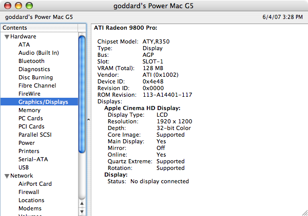 video driver update for mac